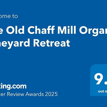 The Old Chaff Mill Organic Vineyard Retreat Bed and Breakfast Sellicks Hill Eksteriør billede